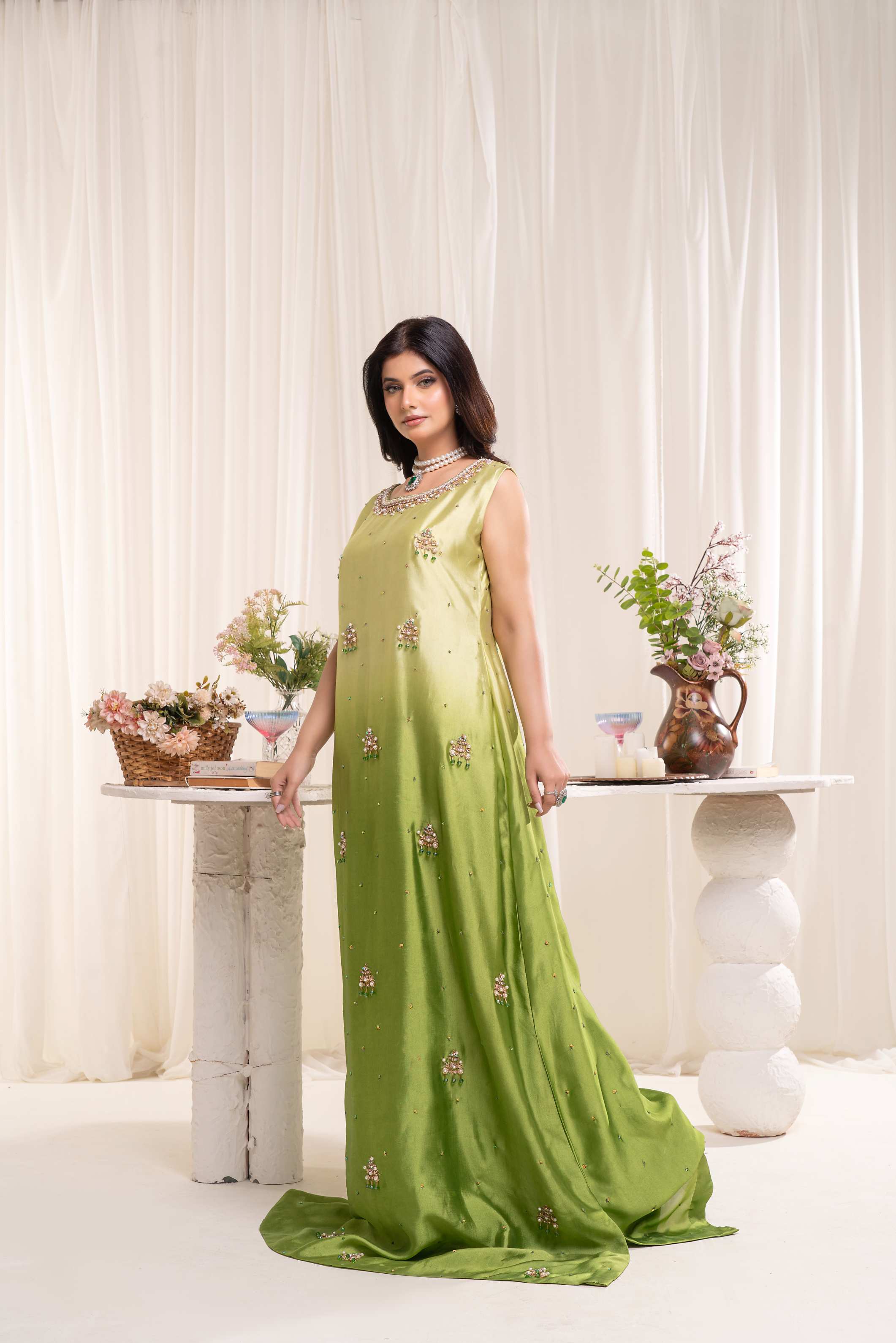 HASEEN (double shade green)