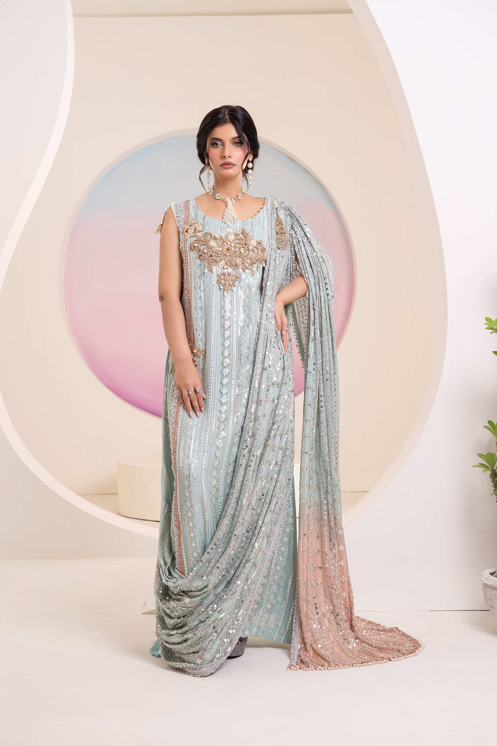 NOOR-JAHAN (ligth-sky -blue)