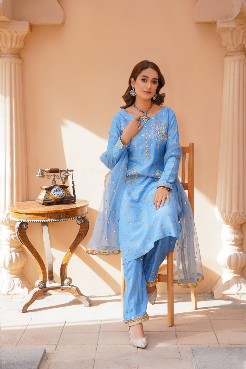 Dilkhush (Maya-blue)