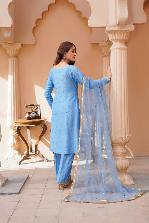 Dilkhush (Maya-blue)